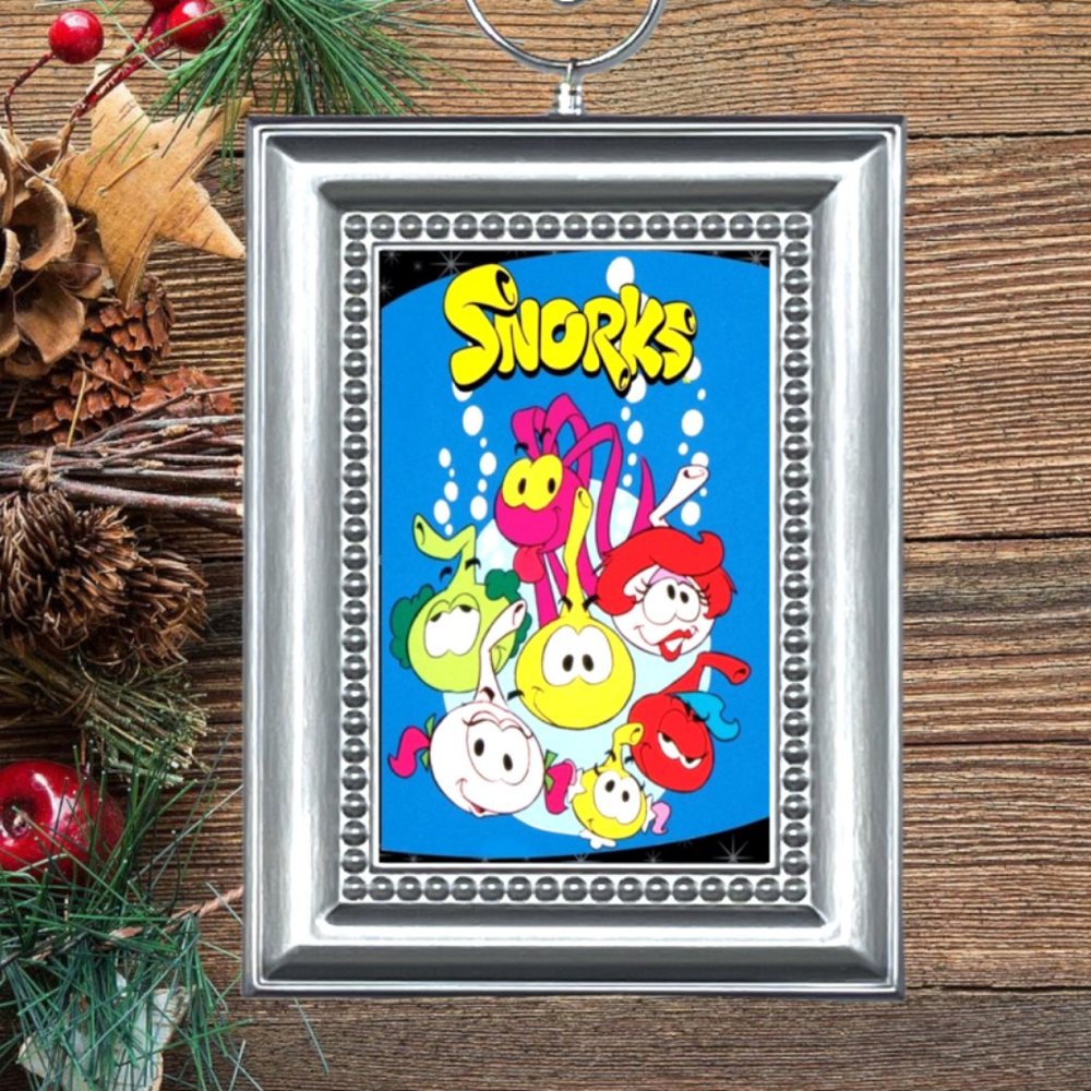 Snorks Hanna-Barbera Retro Nostalgic Christmas Tree Ornament